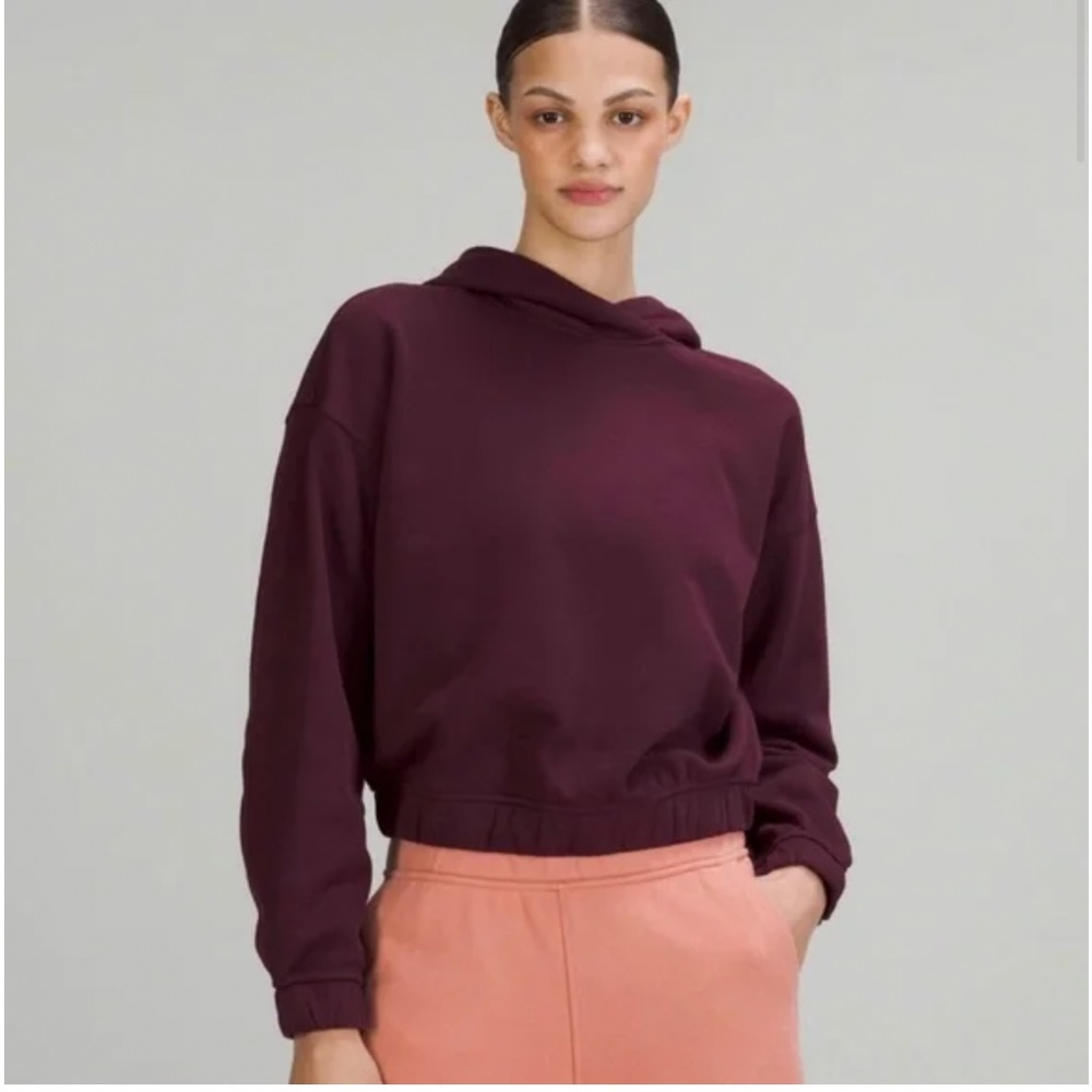 Lululemon Relaxed Cropped Hoodie